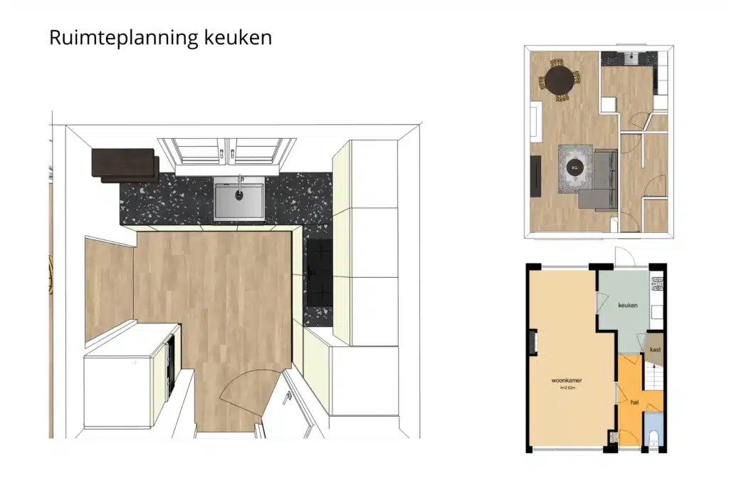 Ruimteplanning keuken
